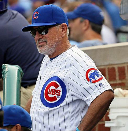 Chicago Cubs Joe Maddon MLB jersey front view