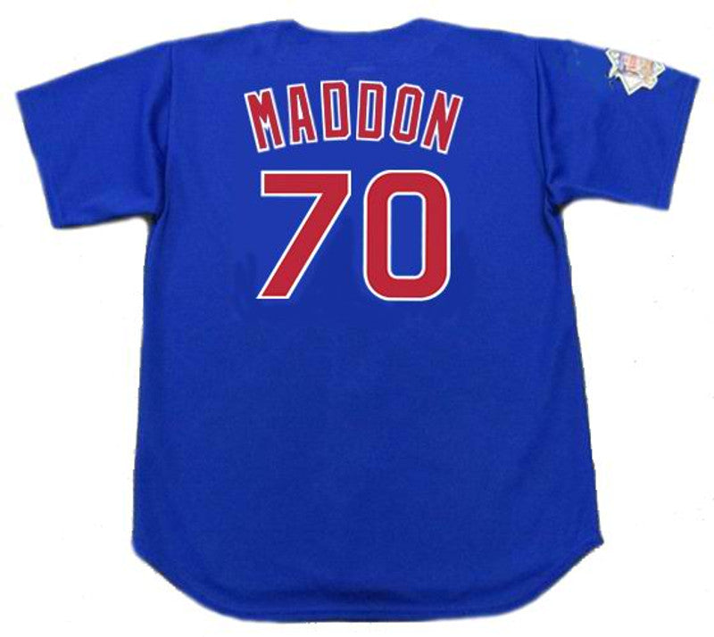 Chicago Cubs Joe Maddon MLB jersey front view