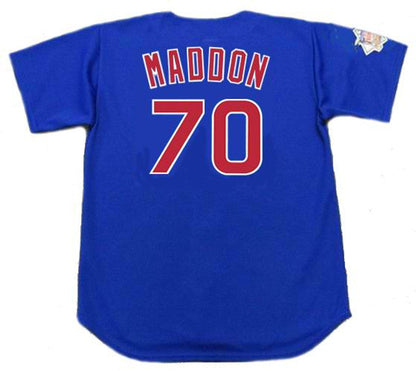 Chicago Cubs Joe Maddon MLB jersey front view