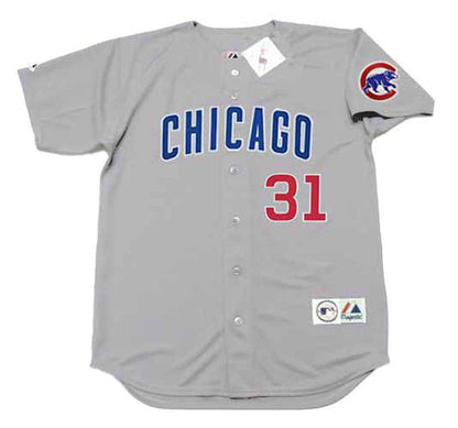 Chicago Cubs Greg Maddux MLB jersey front view