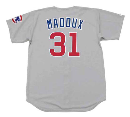 Chicago Cubs Greg Maddux MLB jersey front view