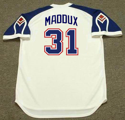 Atlanta Braves Greg Maddux 1970s MLB jersey front view