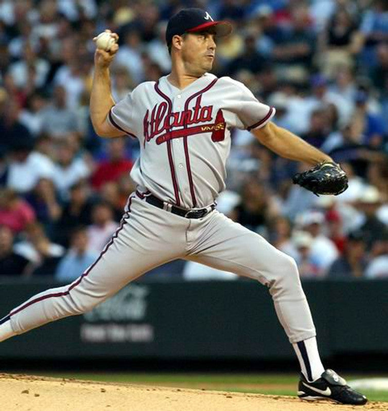 Atlanta Braves Greg Maddux MLB jersey front view