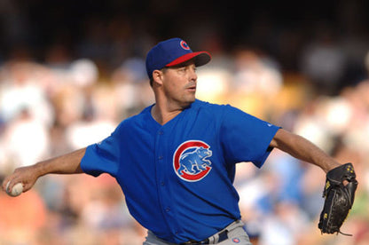 Chicago Cubs Greg Maddux MLB jersey front view
