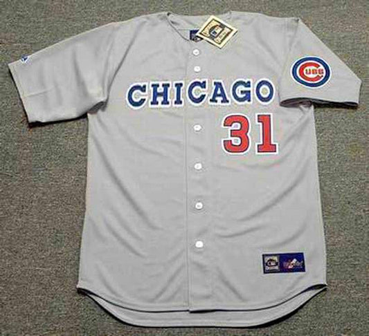 Chicago Cubs Greg Maddux MLB jersey front view