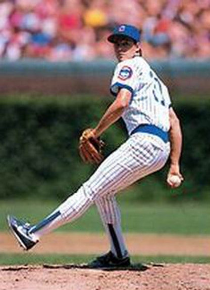 Chicago Cubs Greg Maddux Cooperstown MLB jersey front view