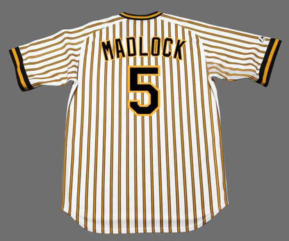 Pittsburgh Pirates Bill Madlock Cooperstown MLB jersey front view