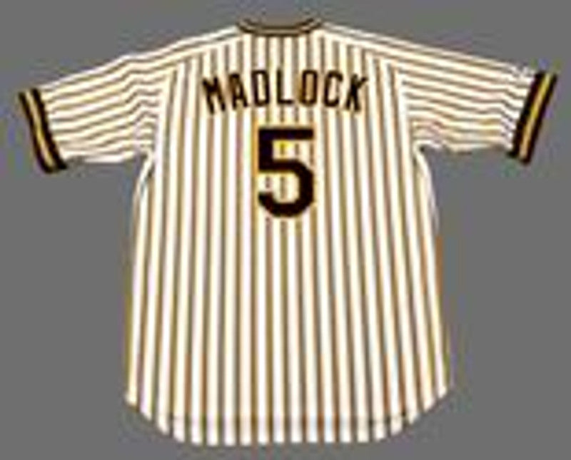 Pittsburgh Pirates Bill Madlock Cooperstown MLB jersey front view