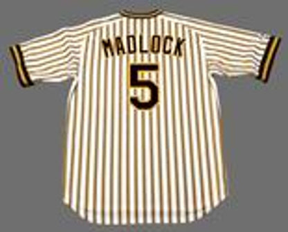 Pittsburgh Pirates Bill Madlock Cooperstown MLB jersey front view
