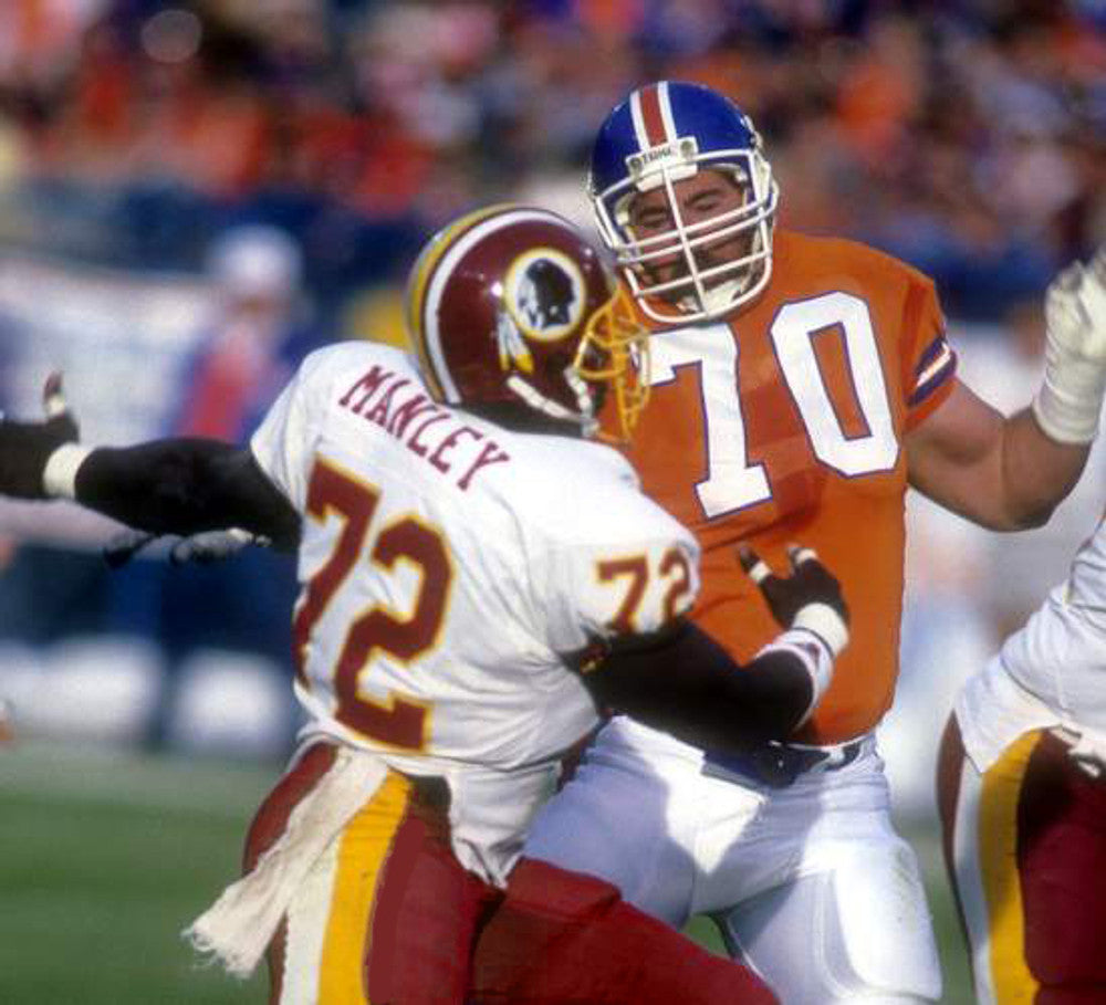 Washington Redskins Dexter Manley NFL jersey front view