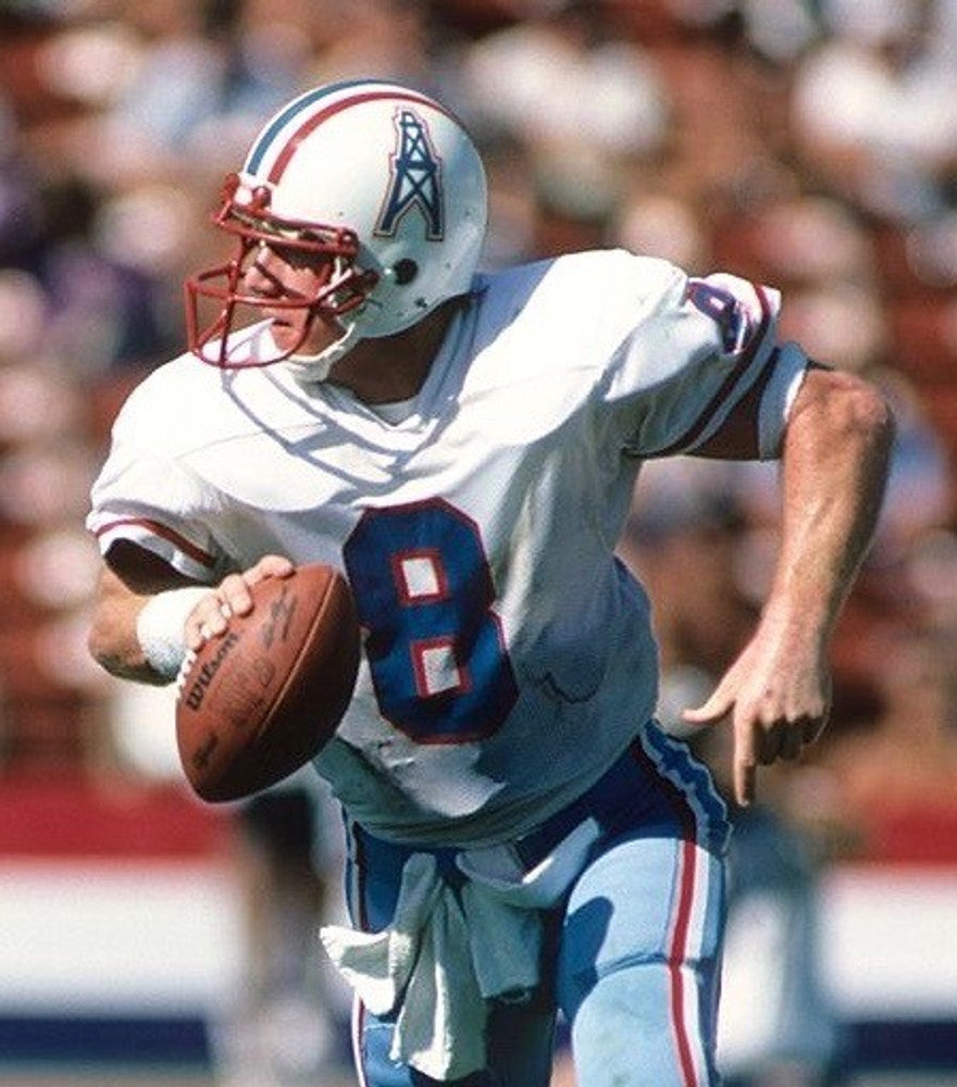 Houston Oilers Archie Manning NFL jersey front view