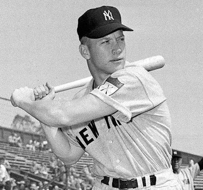 New York Yankees Mickey Mantle Cooperstown MLB jersey front view
