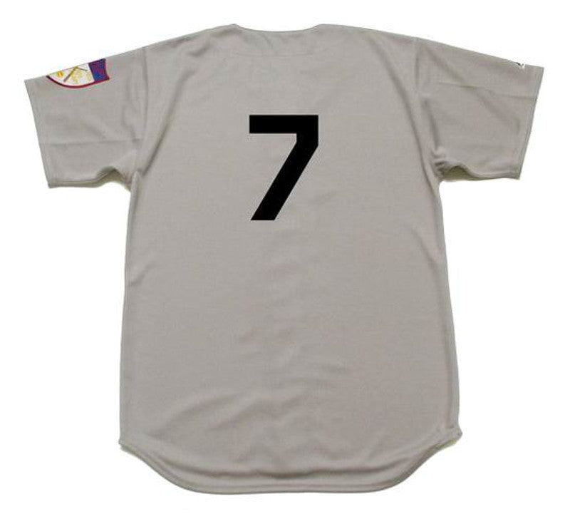 New York Yankees Mickey Mantle Cooperstown MLB jersey front view