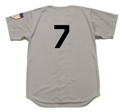 New York Yankees Mickey Mantle Cooperstown MLB jersey front view
