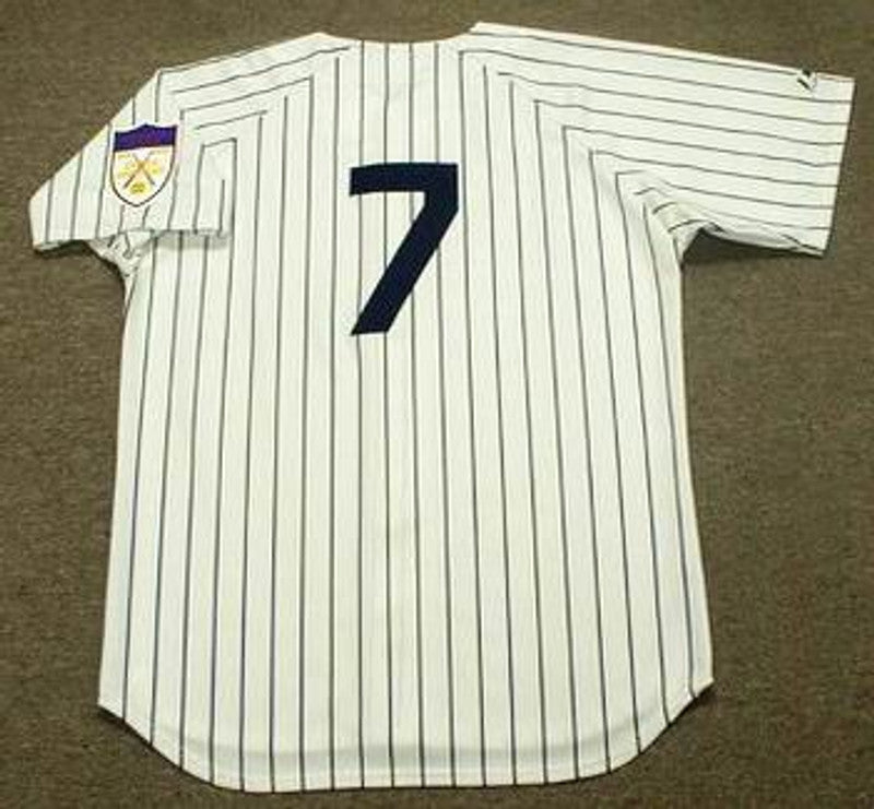 New York Yankees Mickey Mantle MLB jersey front view