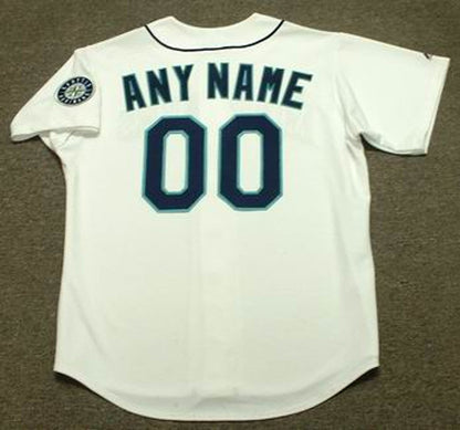 Seattle Mariners Name Number MLB jersey front view
