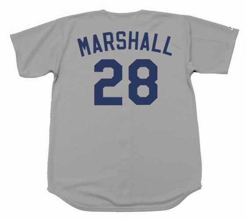 Los Angeles Dodgers Mike Marshall MLB jersey front view