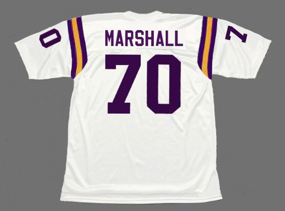 Minnesota Vikings Jim Marshall NFL jersey front view