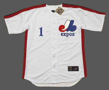 Montreal Expos Dave Martinez MLB jersey front view