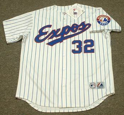 Montreal Expos Dennis Martinez MLB jersey front view