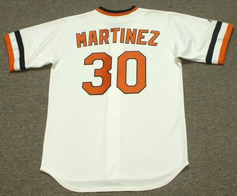 Baltimore Orioles Dennis Martinez Cooperstown MLB jersey front view