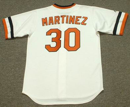 Baltimore Orioles Dennis Martinez Cooperstown MLB jersey front view