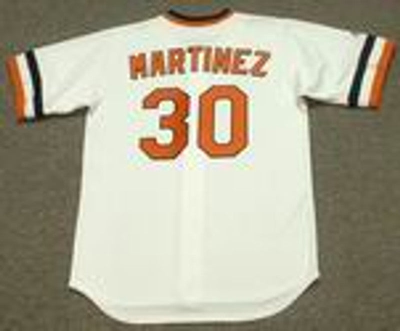 Baltimore Orioles Dennis Martinez Cooperstown MLB jersey front view