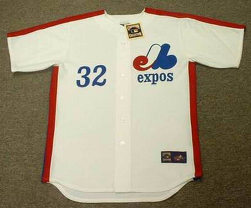 Montreal Expos Dennis Martinez Cooperstown MLB jersey front view