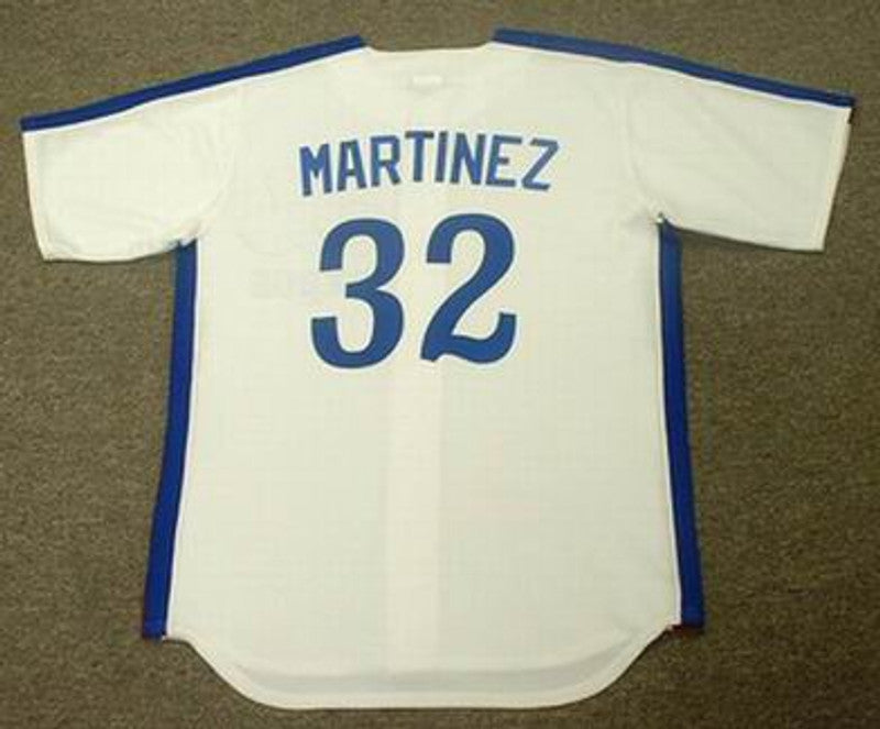 Montreal Expos Dennis Martinez Cooperstown MLB jersey front view