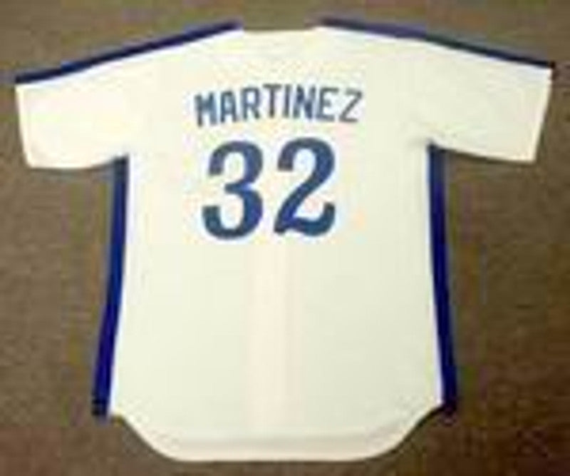 Montreal Expos Dennis Martinez Cooperstown MLB jersey front view