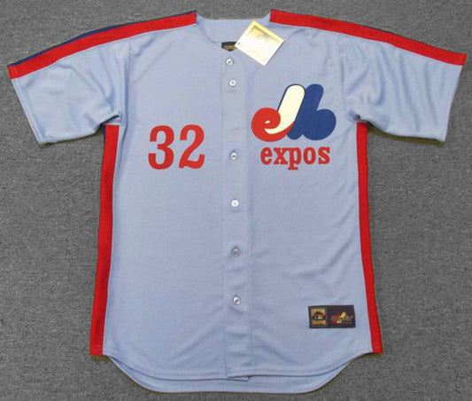 Montreal Expos Dennis Martinez Cooperstown MLB jersey front view