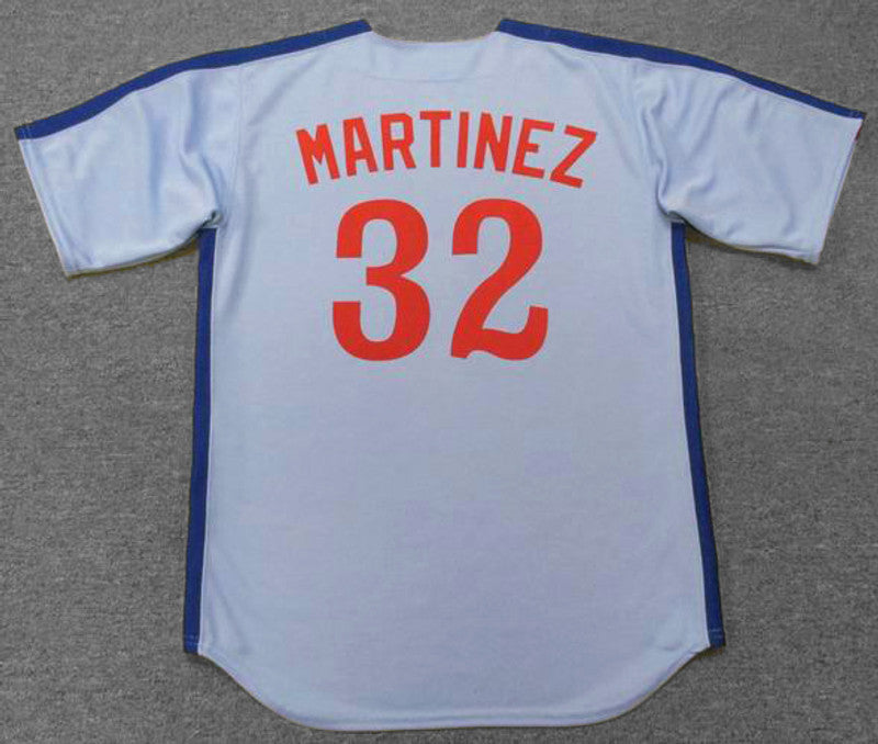 Montreal Expos Dennis Martinez Cooperstown MLB jersey front view