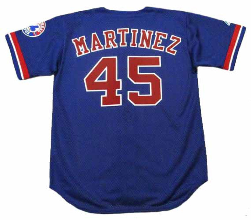 Montreal Expos Pedro Martinez MLB jersey front view