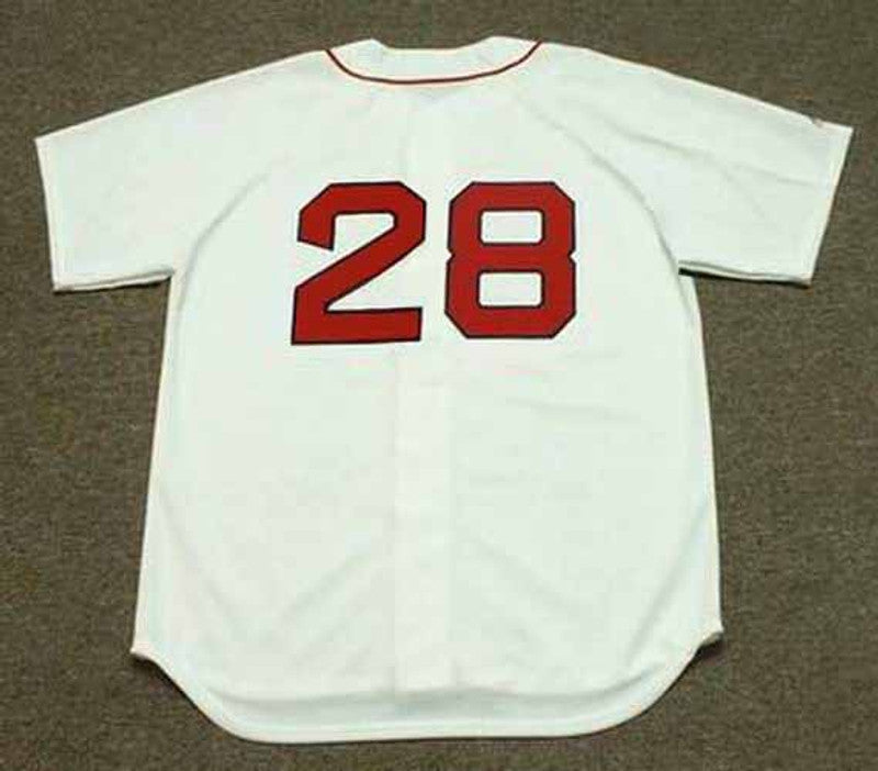 Jd Martinez Boston Strong Red Sox 2019 Home Throwback Baseball Jersey jersey front view