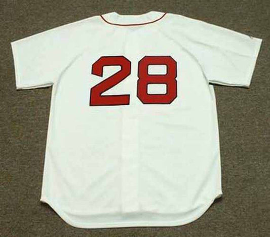 Jd Martinez Boston Strong Red Sox 2019 Home Throwback Baseball Jersey jersey front view