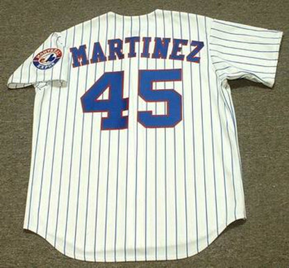 Montreal Expos Pedro Martinez MLB jersey front view