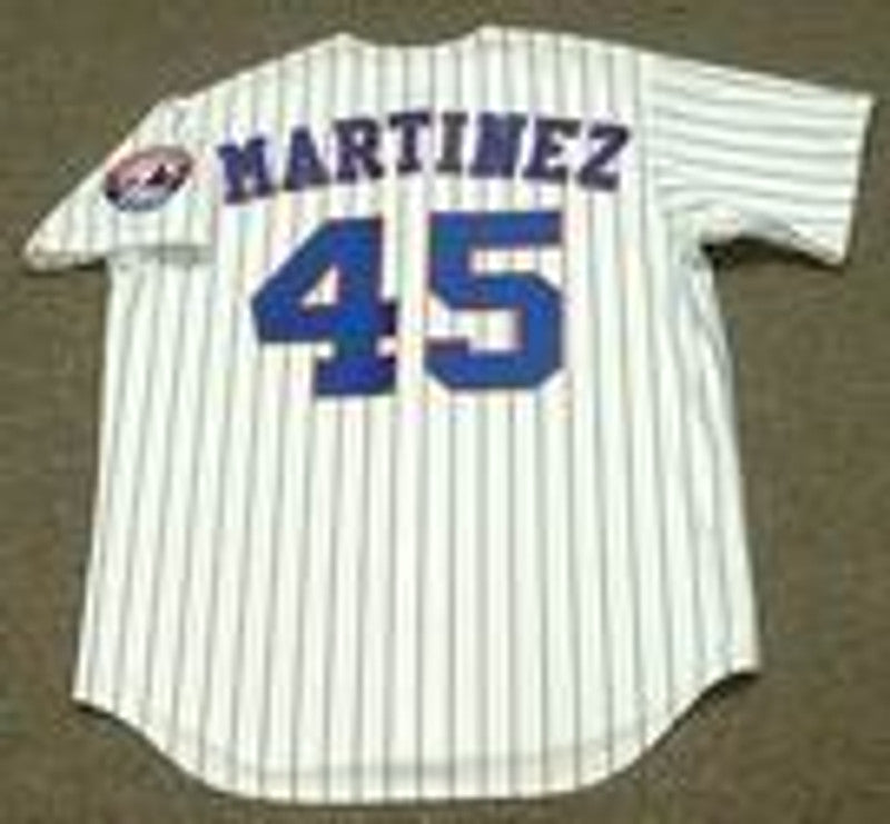 Montreal Expos Pedro Martinez MLB jersey front view