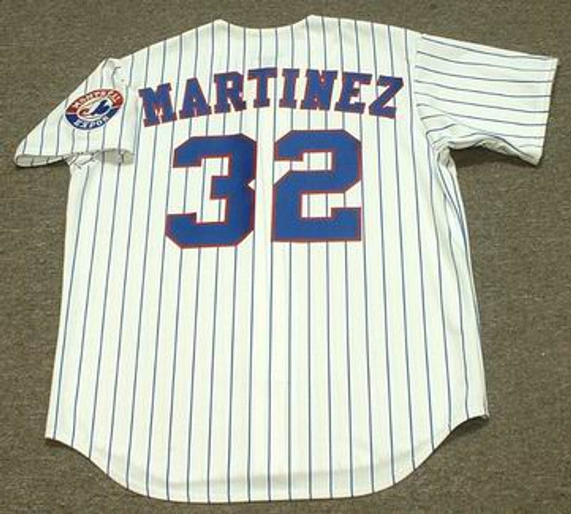 Montreal Expos Dennis Martinez MLB jersey front view