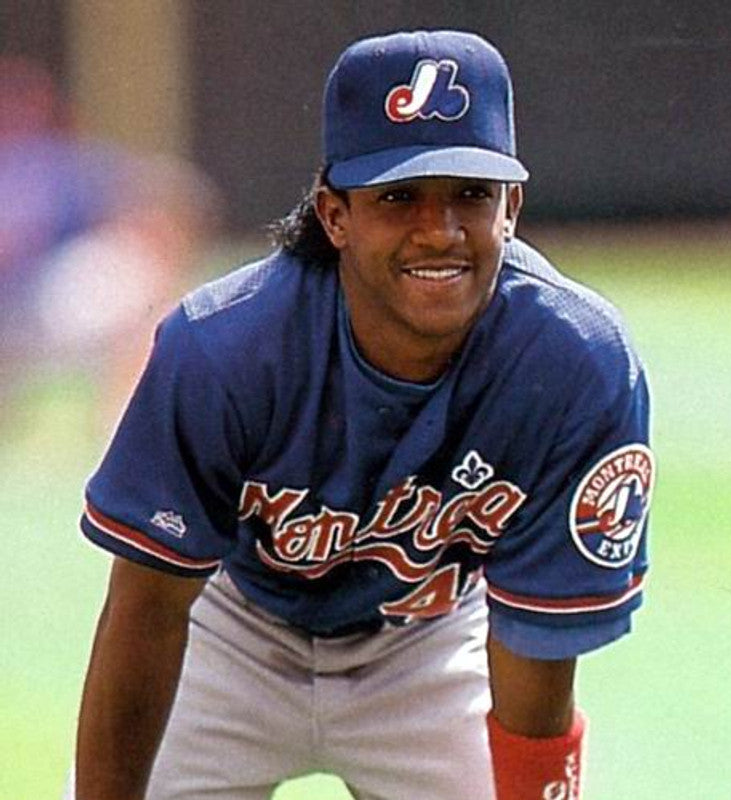 Montreal Expos Pedro Martinez MLB jersey front view