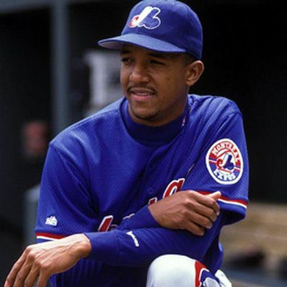 Montreal Expos Pedro Martinez MLB jersey front view