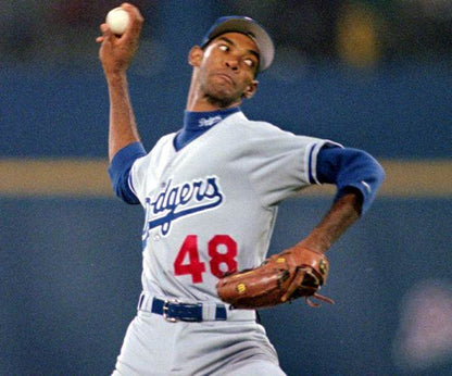 Los Angeles Dodgers Ramon Martinez MLB jersey front view