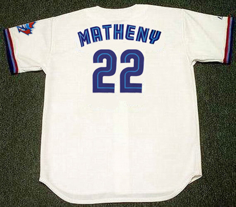 Toronto Blue Jays Mike Matheny MLB jersey front view