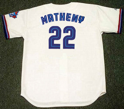Toronto Blue Jays Mike Matheny MLB jersey front view