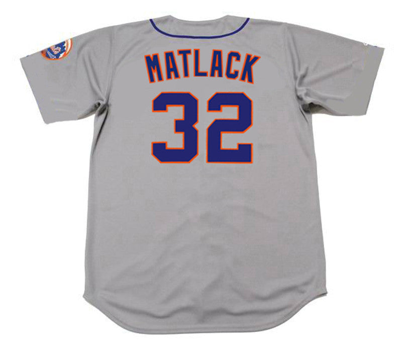 New York Mets Jon Matlack MLB jersey front view