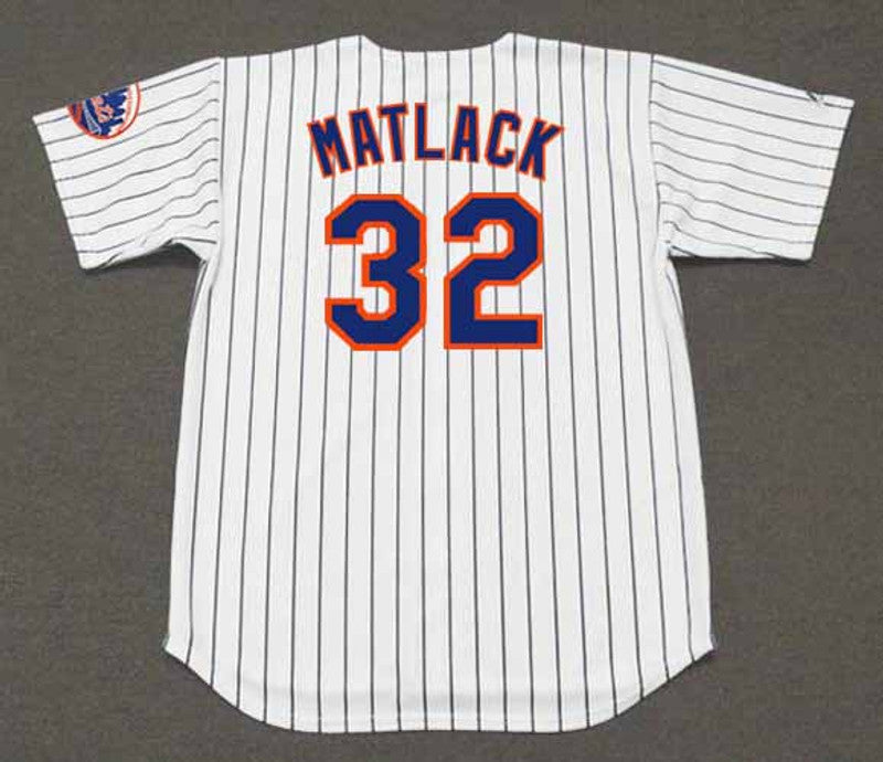 New York Mets Jon Matlack MLB jersey front view