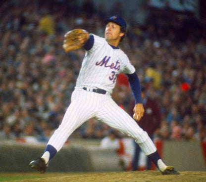 New York Mets Jon Matlack MLB jersey front view
