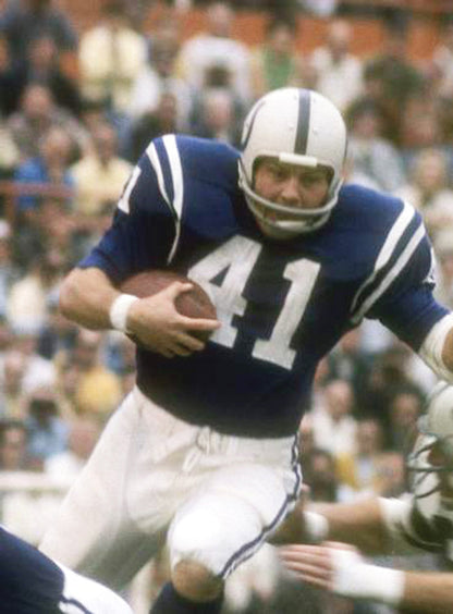 Tom Matte Baltimore Colts 1970 Throwback Home Nfl Football Jersey jersey front view