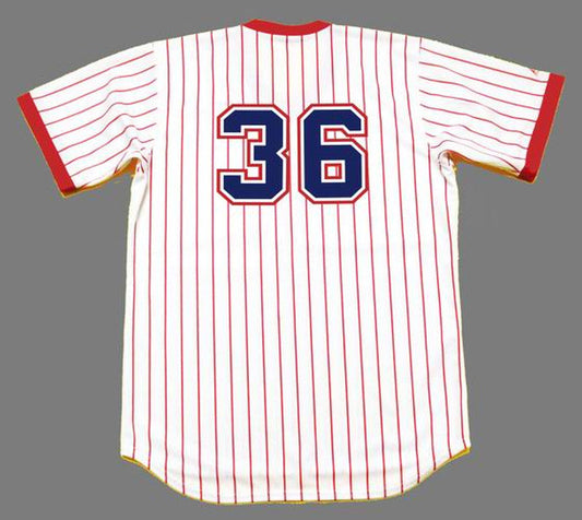 Atlanta Braves Gary Matthews Cooperstown MLB jersey front view