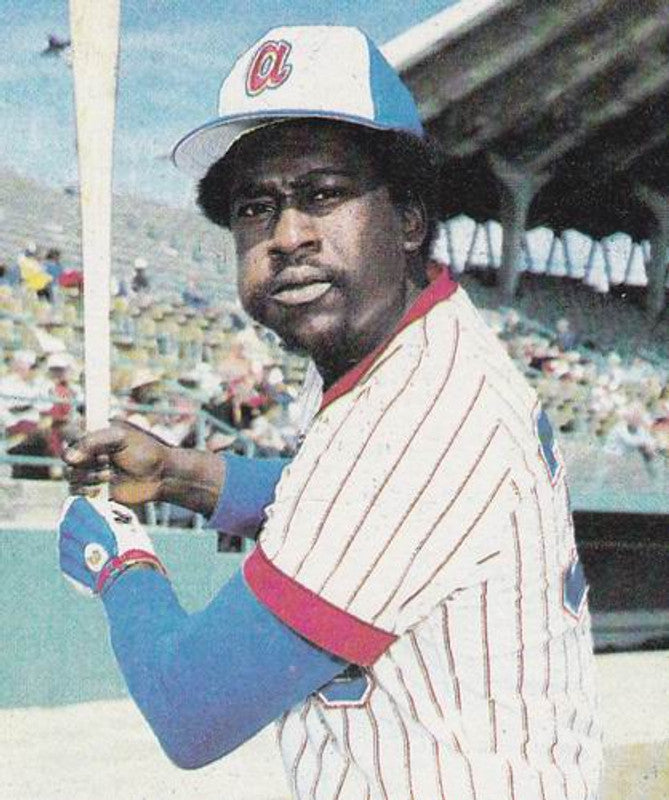 Atlanta Braves Gary Matthews Cooperstown MLB jersey front view