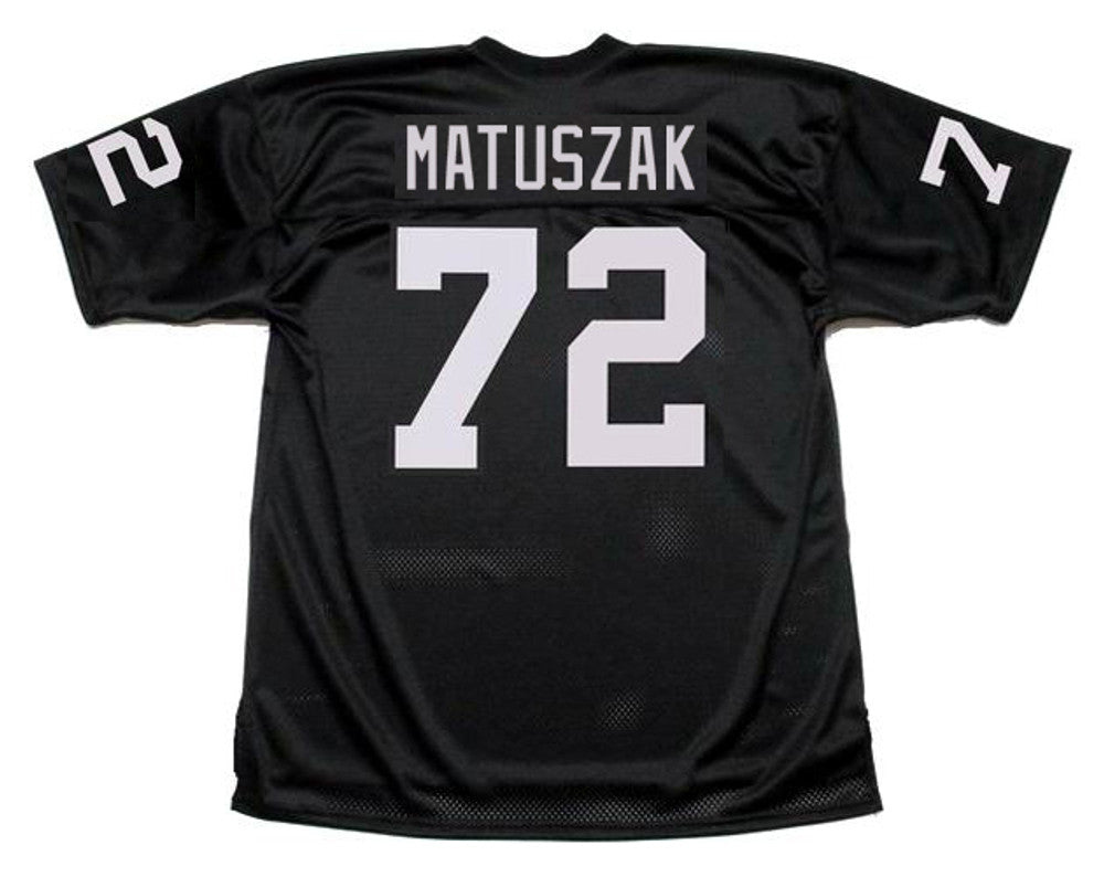 Oakland Raiders John Matuszak NFL jersey front view
